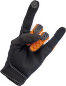 BILTWELL Anza Gloves - Orange - Small 1507-0601-002