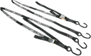 MOOSE OFFROAD Soft-Tie Tie-Downs - Black 3920-0302
