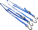 MOOSE OFFROAD Soft-Tie Tie-Downs - Blue 3920-0304