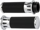ARLEN NESS Fusion Deep Cut Grips - TBW - Chrome 07-318