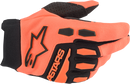 ALPINESTARS Youth Full Bore Gloves - Orange/Black - Large 3543622-41-L