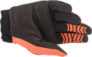 ALPINESTARS Youth Full Bore Gloves - Orange/Black - Large 3543622-41-L