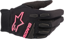ALPINESTARS Women's Stella Full Bore Gloves - Black/Fluo Pink - XL 3583622-1390-XL
