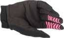 ALPINESTARS Women's Stella Full Bore Gloves - Black/Fluo Pink - XL 3583622-1390-XL