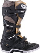ALPINESTARS Tech 7 Enduro Drystar® Boots - Black/Gray/Gold - US 13 / EU 48 2012620-1959-13