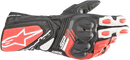 ALPINESTARS SP-8 V3 Gloves - Black/White/Bright Red - Large 3558321-1304-L