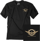 FACTORY EFFEX Goldwing Badge T-Shirt - Black - 2XL 25-87828