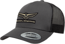 FACTORY EFFEX Goldwing Rally Hat - Gray/Black 25-86804