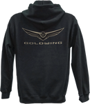 FACTORY EFFEX Goldwing Icon Zip-Up Hoodie - Black - Medium 25-88802