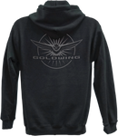 FACTORY EFFEX Goldwing Burst Zip Hoodie - Black - XL 25-88816