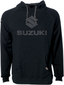 FACTORY EFFEX Suzuki Shadow Pullover Hoodie - Black - Medium 25-88402