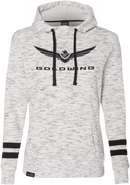 FACTORY EFFEX Women's Goldwing Bold Pullover Hoodie - White/Black - Medium 25-88822