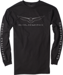 FACTORY EFFEX Goldwing Icon Long-Sleeve T-Shirt - Black - 2XL 25-87838