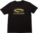 MOOSE OFFROAD MUD Antler T-Shirt - Black - Large 3030-21344