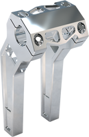 LA CHOPPERS Performance Risers - Pullback - 8" x 1-1/4" - Raw LA-7481-08R