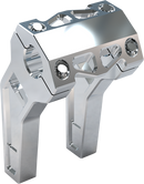 LA CHOPPERS Performance Risers - Pullback - 6" x 1-1/4" - Raw LA-7481-06R