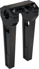 LA CHOPPERS Performance Risers - Straight - 8" x 1-1/4" - Black Anodized LA-7480-08B