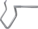 LA CHOPPERS 1-1/4" Twin Peak Challenger Handlebar - 12" - Chrome LA-7368-12