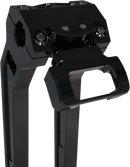 LA CHOPPERS Gauge Mount - Single - Black - Softail LA-7397-00B