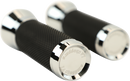 LA CHOPPERS Grips - Cable - Chrome LA-7492-01