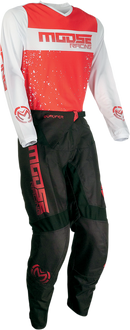 MOOSE OFFROAD Qualifier® Jersey - Red/White - 4XL 2910-6651