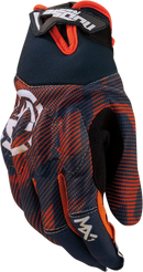 MOOSE OFFROAD MX1™ Gloves - Gray/Orange - Medium 3330-7065