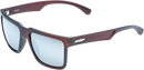 FMF The Don Sunglasses Matte Crystal Rootbeer with Silver Mirror Lenses - Part F-61506-252-01
