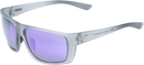 FMF Pit Stop Sunglasses Matte Crystal Smoke with Purple Mirror Lens - F-61507-262-01 by FMF