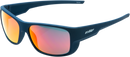 FMF Throttle Sunglasses Matte Petrol Blue with Red Mirror Lenses - Part F-61501-251-01