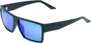 FMF Factory Sunglasses Matte Black with Blue Mirror Lenses – Part F-61502-250-01