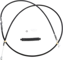 DRAG SPECIALTIES High-Efficiency Black Vinyl Clutch Cable - 78" 4322416HE