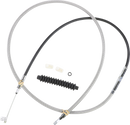 DRAG SPECIALTIES High-Efficiency Braided Stainless Steel Clutch Cable - 78" 5322416HE