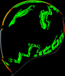 ICON Airform™ Trick or Street Helmet - Orange Large with Clear and Smoke Shields