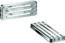 Kuryakyn Reflector Covers for Yamaha and Honda VTX1800 Models – Chrome Louvered Covers Part