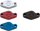 MOOSE OFFROAD E-Brake Block-Off Plate - Blue M88057