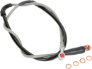 MOOSE OFFROAD Brake Line - Front - Stainless Steel - Honda H02-1-043/P