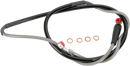 MOOSE OFFROAD Brake Line - Front - Stainless Steel - Yamaha Y01-1-043/P