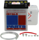 PARTS UNLIMITED Battery - YB12A-B CB12A-B-FP