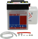 PARTS UNLIMITED Battery - YB14A-A1 CB14A-A1-FP