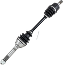 MOOSE OFFROAD Axle Assembly - Complete - Standard - Front Left/Right - Kawasaki Mule 400 LM6-KW-8-303