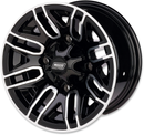 MOOSE OFFROAD Wheel - 112X - Front - Black - 12x7 - 4/156 - 4+3 112M127156GBMF4