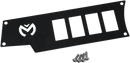 MOOSE OFFROAD Dash Plate - Left - Black 100-4340-PU