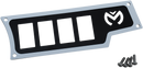 MOOSE OFFROAD Dash Plate - Right - White 100-4351-PU