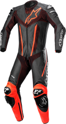 ALPINESTARS Fusion 1-Piece Suit - Black/Red Fluo - US 48 / EU 58 3153022-1030-58
