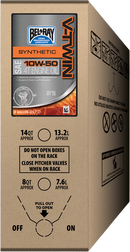BEL-RAY V-Twin Synthetic Oil - 10W-50 - 6 U.S. gal. - Bag-In-Box 301390150033