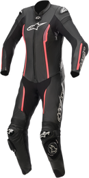 ALPINESTARS Stella Missile v2 1-Piece Leather Suit - Black/Pink - US 8 / EU 44 3180122-1838-44