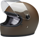 BILTWELL Gringo S Helmet - Flat Chocolate - XS 1003-252-101