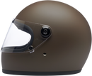 BILTWELL Gringo S Helmet - Flat Chocolate - XS 1003-252-101