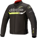 ALPINESTARS T-SP S Ignition Waterproof Jacket - Black/Yellow Fluo - Small 3200322-155-S