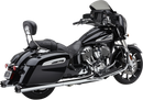 COBRA Dual Cut Slip-On Mufflers with Chrome Finish - Part Number 5206